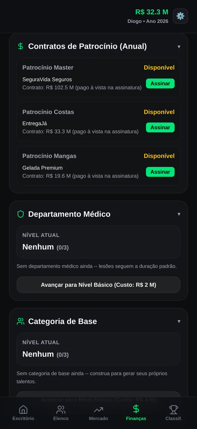 Contratos de patrocínio